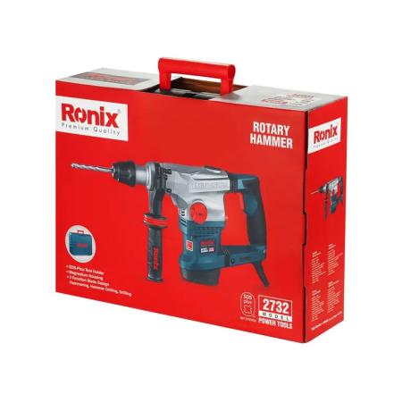 ელექტრო პერფორატორი Ronix-2732 28mm, 4.5J, 1250w SDS-PLUS