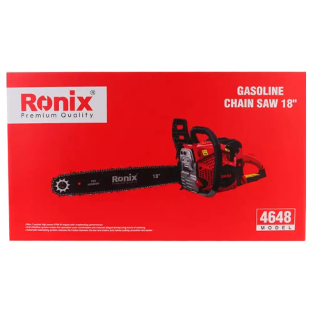 ბენზინის ჯაჭვური ხერხი Ronix-4648 45 სმ