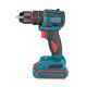 უსადენო უნახშირო ბურღი-სახრახნისი Ronix-8670 20V 60 nm