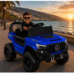 საბავშვო ელექტრო მანქანა Mercedes-Benz GM-505-BLU (2 ძრავა, 12V)