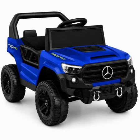 საბავშვო ელექტრო მანქანა Mercedes-Benz GM-505-BLU (2 ძრავა, 12V)