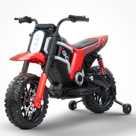 ბავშვის ელექტრო მოტოციკლი M5918-RED