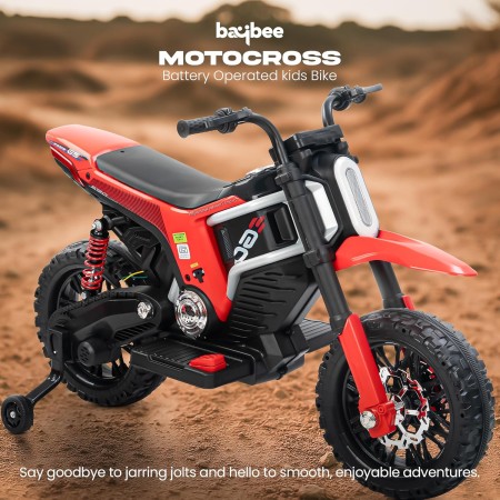 ბავშვის ელექტრო მოტოციკლი M5918-RED