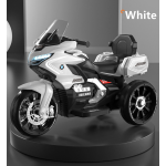 ბავშვის ელექტრო მოტოციკლი 1688-WHITE