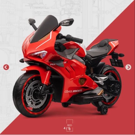 ბავშვის ელექტრო მოტოციკლი V5R-RED