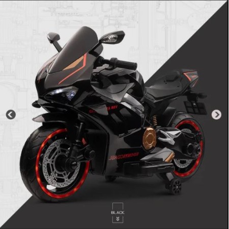 ბავშვის ელექტრო მოტოციკლი V5R-BLACK