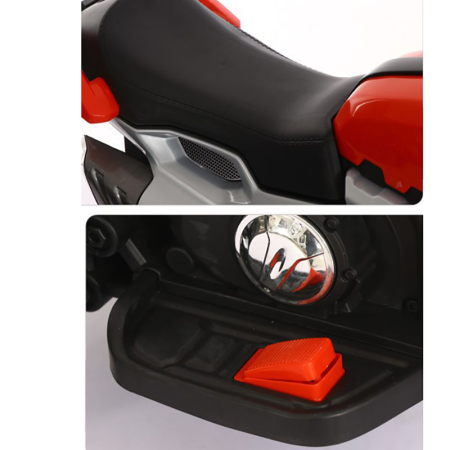 BMW-ს საბავშვო ელექტრო მოტოციკლი Bambi M 8188-RED