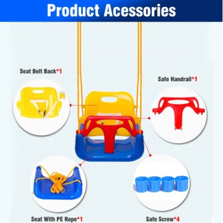 საბავშვო საქანელა YX003-1(X08)BLU