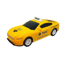 ბავშვის TAXI მანქანა (ყვითელი) GH-DS-22B-Y