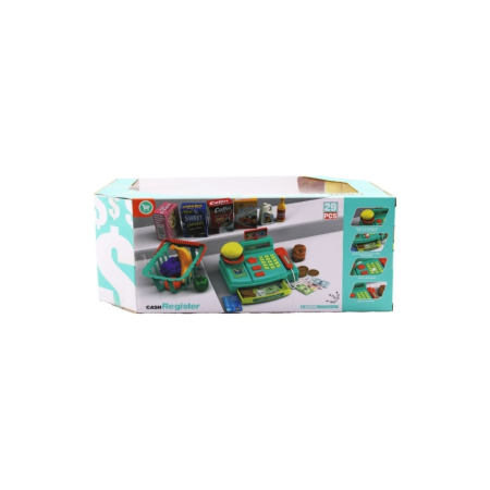 სალარო აპარატის ნაკრები ფუნქციური თამაშობისთვის GH-LS820A3-8