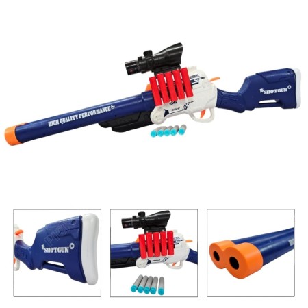 PICKNIES ორლულიანი თოფი ამოგდებული ვაზნებით GH-XH912-1
