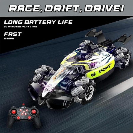 Buggys Toys Drift King დისტანციური მართვის მანქანა, RC GH-GS-007-GREEN