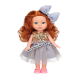 თოჯინა „Red Hair Princess“ • 29 სმ • ქუდით და კაბით • მაღალი ხარისხის Baby Doll GH-H04-33