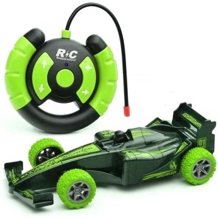 A/3 R/C მანქანა, 4 ფუნქციით კარტინგის რბოლა GH-JT617-GREEN