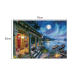 Moonlight Cottage Puzzle • 1000 ნაჭერი • პრემიუმ GH-88513F