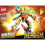 საგანმანათლებლო სათამაშოები ბავშვებისთვის, LEGO, გმირული რობოტების აწყობა და აგება GH-99217-C