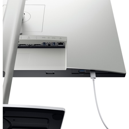 მონიტორი Dell 210-AXMB_GE UltraSharp InfinityEdge USB-C Monitor U2421E 24.1" FHD , AG, IPS, 350 cd/m², HDMI, RJ45, DP, USB Platinum Silver