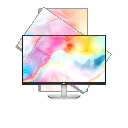 მონიტორი Dell S2722DC 27", Monitor, QHD, IPS, HDMI, DP, USB-C, USB 3.2, Silver
