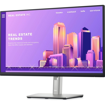 მონიტორი DELL P2422H 24" IPS LCD Monitor 60 Hz, HDMI, VGA, DP Black/Silver