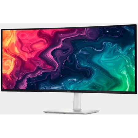 მონიტორი Dell 210-BQWR S3425DW, 34", Curved Monitor, WQHD, VA, HDMI, USB-C, Silver