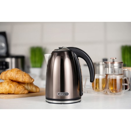 ელექტრო ჩაიდანი ARDESTO EKL-F340BRZ (2200 W, 1.7 L) BRONZE