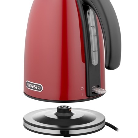 ელექტრო ჩაიდანი ARDESTO EKL-F340R (2200 W, 1.7 L) RED