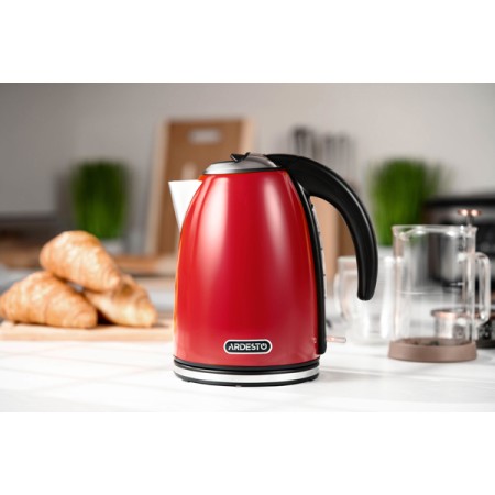 ელექტრო ჩაიდანი ARDESTO EKL-F340R (2200 W, 1.7 L) RED
