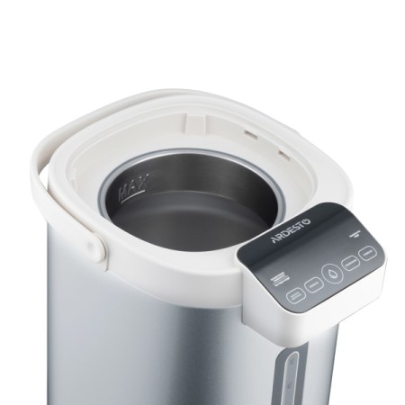 Ardesto Thermopot 5.5l, stainless steel+plastic, gray-white