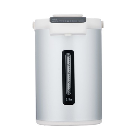 Ardesto Thermopot 5.5l, stainless steel+plastic, gray-white