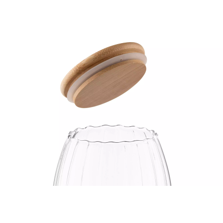 Ardesto Jar Fresh Vintage 750 ml, glass, bamboo