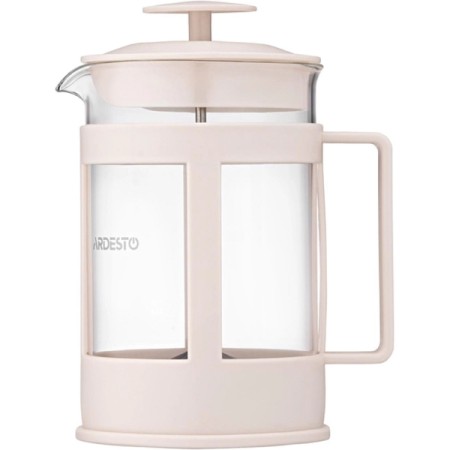 ფრანგული პრესი ARDESTO AR1008BF 800ML, BOROSILICATE GLASS, PLASTIC, TRANSPARENT, BEIGE