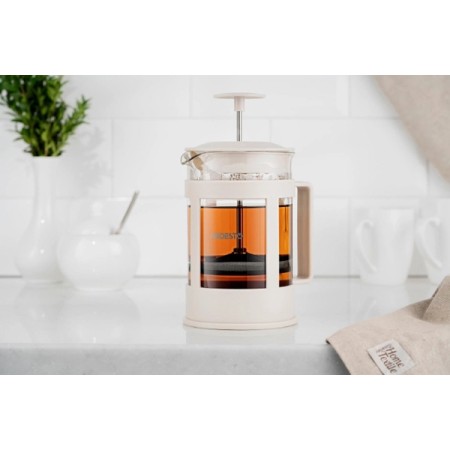 ფრანგული პრესი ARDESTO AR1008BF 800ML, BOROSILICATE GLASS, PLASTIC, TRANSPARENT, BEIGE