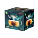 მინის ჩაიდანი ARDESTO AR3015GBI TEA POT MIDORI, 1500 ML, BOROSILICATE GLASS, BAMBOO