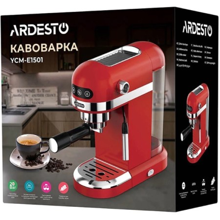 ყავის აპარატი ARDESTO YCM-E1501 (850 W, 1.6 ლ)