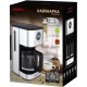 ყავის აპარატი Ardesto FCM-D3200 Drip, 1.5L, 900W, Coffee Machine, Silver
