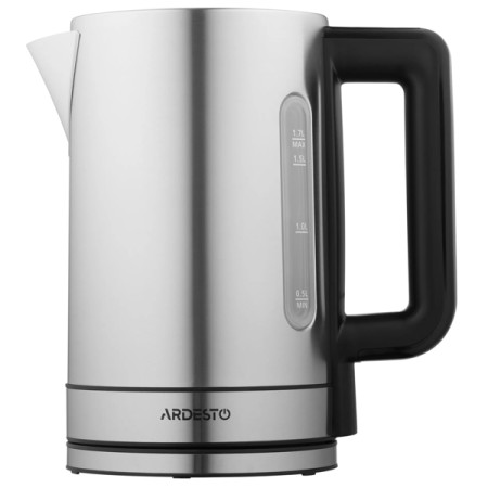 ელექტრო ჩაიდანი Ardesto EKL-FD700SS Steel Collection, 2200W, 1.7L, Electric Kettle, Silver