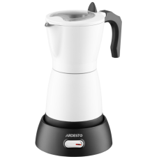 ყავის მადუღარა Ardesto CMM-X300W Moka Pot, 480W, 0.3L, Coffee Maker, White