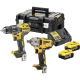 DEWALT DCD791 DCF894 18V 2 ცალი 5.0AH აკუმლიატორი და დამტენი-DCK2077P2T-QW