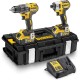 DEWALT დრელი აკუმულატორზე + იმპულსური 18V-DCK266P2-QW