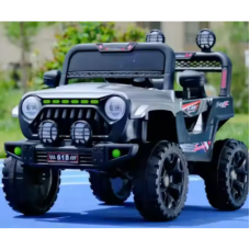 ბავშვის ელექტრო მანქანა ტყავის სავარძლით D-618-CER