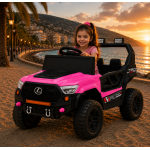 საბავშვო ელექტრო მანქანა LEXUS GM-503-PINK (2 ძრავა, 12V)