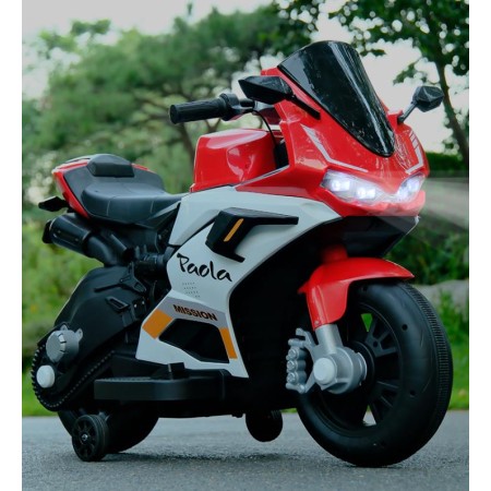 საბავშვო ელექტრო მოტოციკლი M8-9-RED