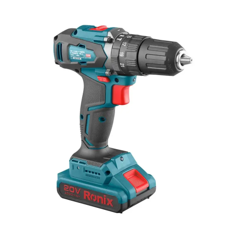 უნახშირო დარტყმითი სახრახნისი Ronix-8900 20V ელემენტის გარეშე RONIX 8900