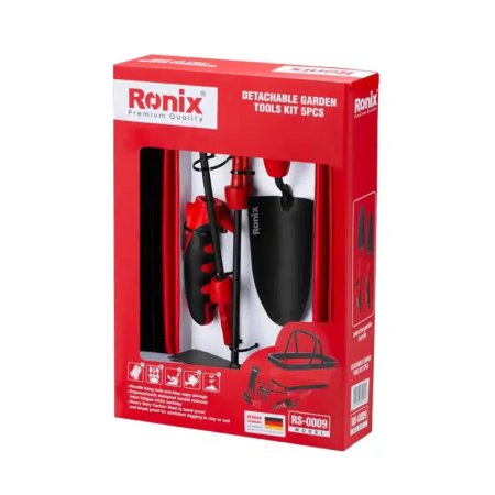 ბაღის ინსტრუმენტების ნაკრები Ronix RS-0009 5ც RONIX rs-0009