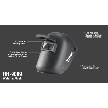 შემდუღებლის ჩაფხუტი RONIX RH-9009