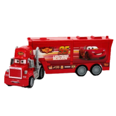 Lightning McQueen Transport Truck – საბავშვო სატვირთო მანქანა მანქანებით GH-826-119