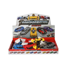 Nessiworld KZL-2017-5 ტრანსფორმირებადი მანქანა 8 ცალიანი კომპლექტი