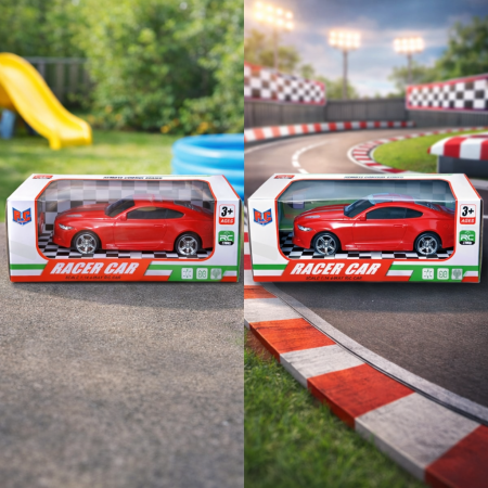 საბავშვო სპორტული მანქანა „Racer Car“ (3+) GH-JH-48B