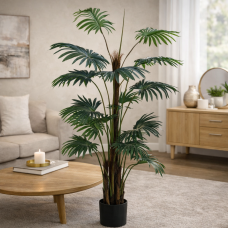 ხელოვნური პალმა ქოთანში 1,9MA – მაღალი დეკორატიული ინტერიერის მცენარე 200 სმ