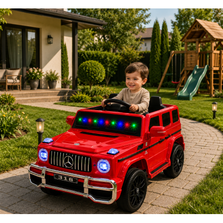 G-Class 318 საბავშვო ელექტრო მანქანა-MR-318-R